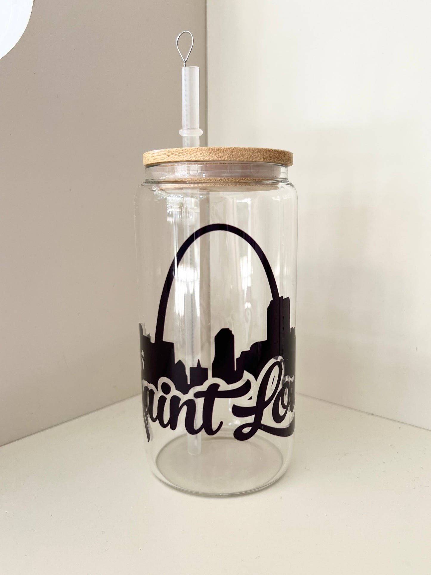Saint Louis skyline glass