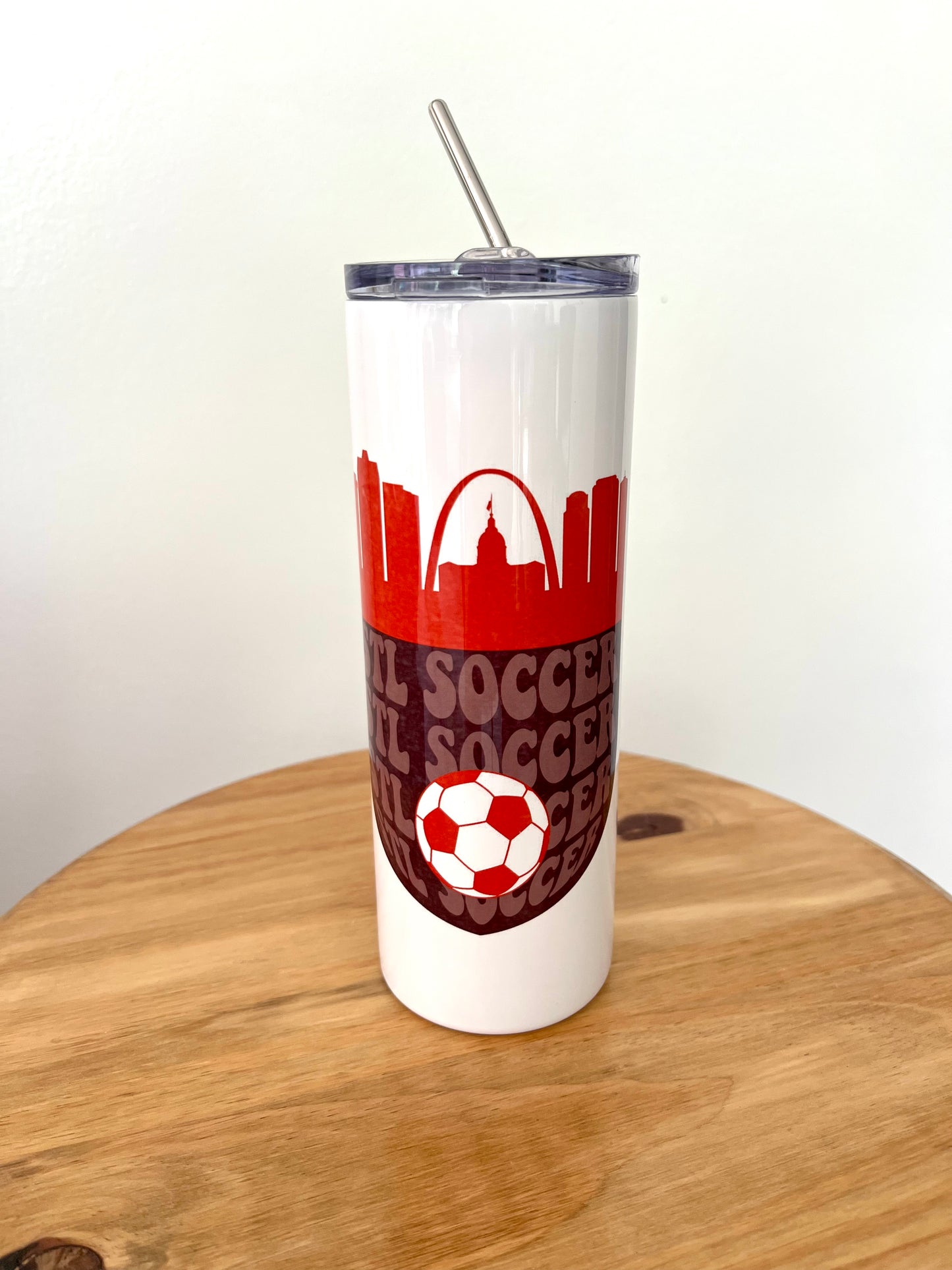 St. Louis Soccer 20oz Skinny Tumbler
