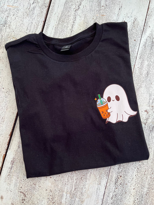 Ghost with coffee Tshirt