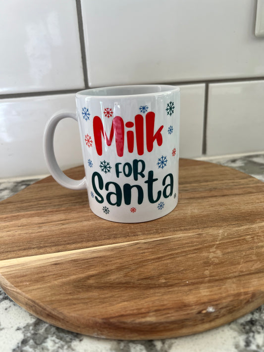 Milk for Santa mug