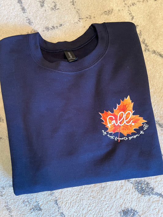 Fall leaf sweatshirt