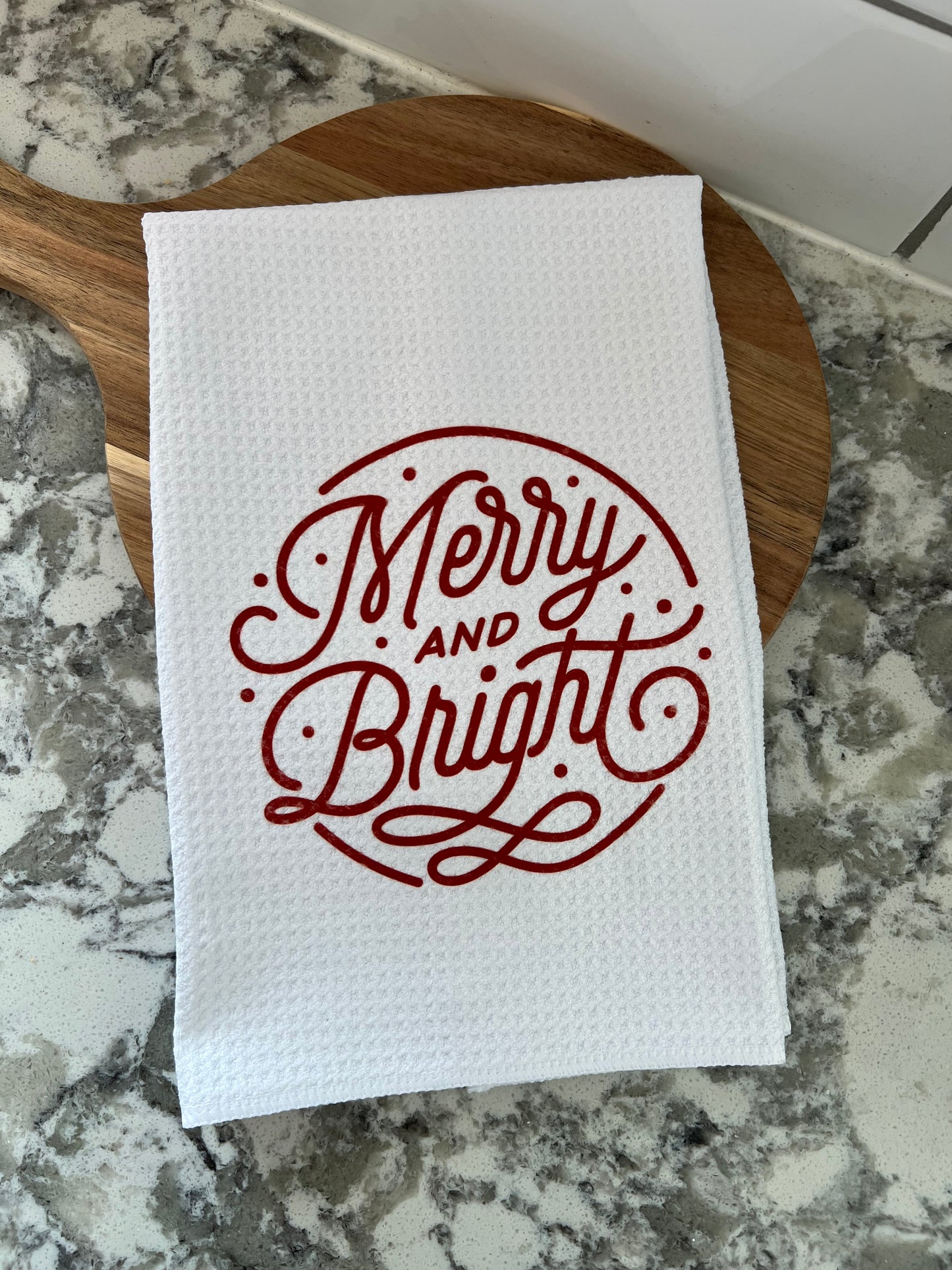 Merry & Bright Kitchen Towel