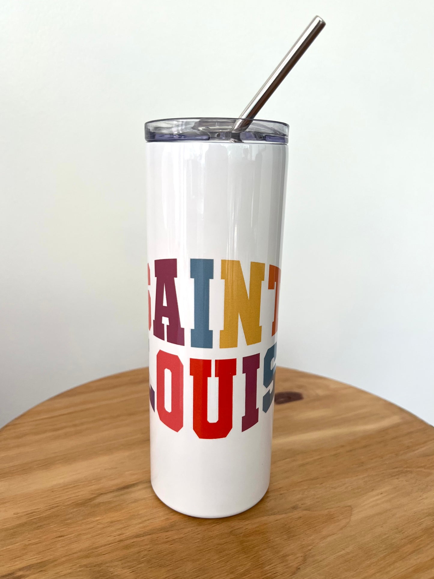 Saint Louis multicolor 20oz Skinny Tumbler