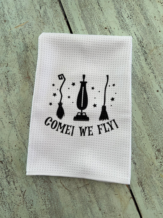 Come we fly! Kitchen towel