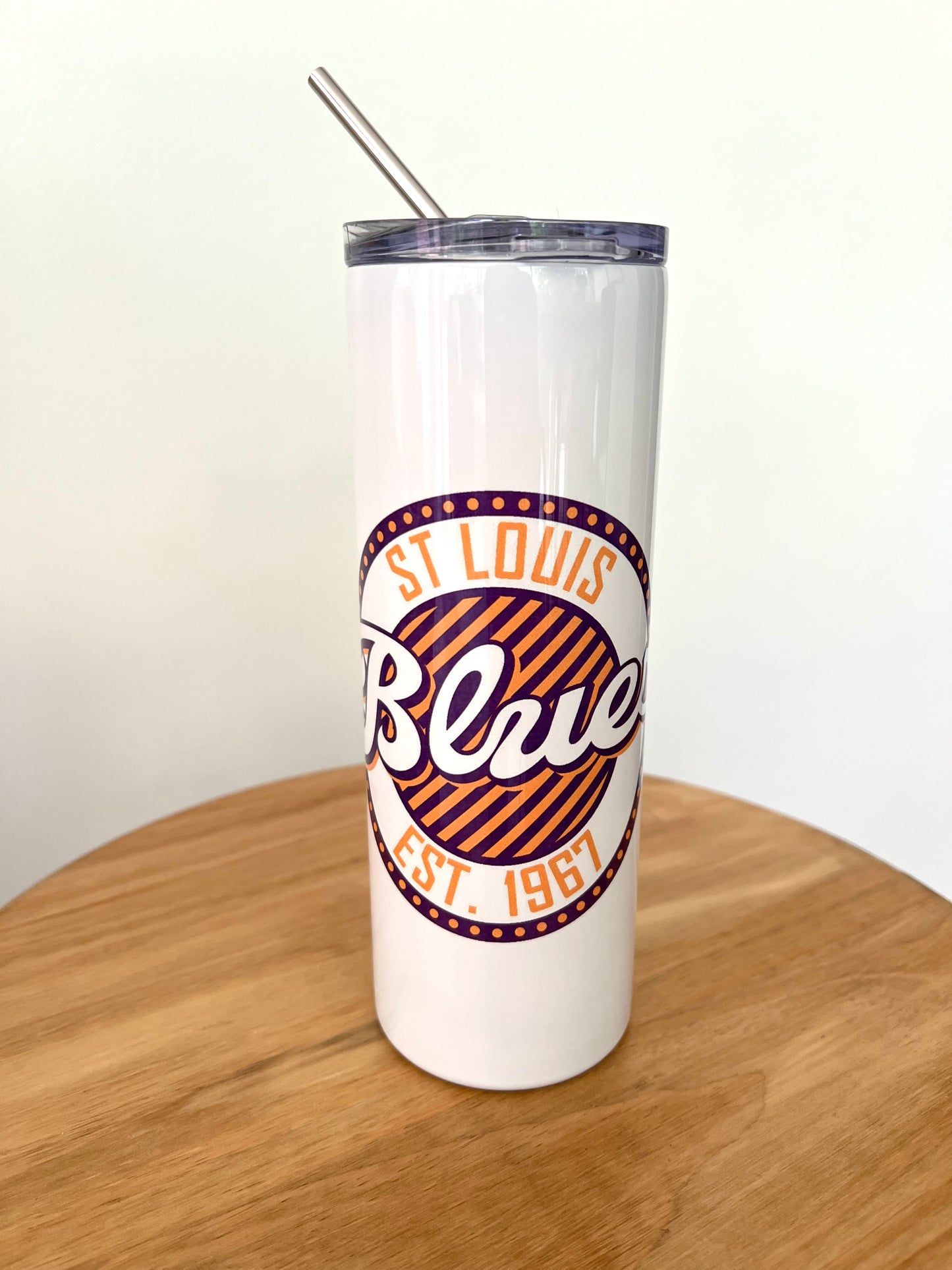 St. Louis Blues 20oz Skinny Tumbler