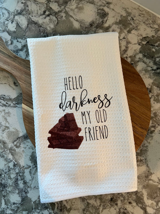 Chocolate Hand Towel